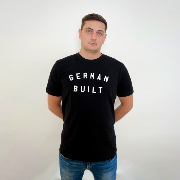 GERMAN BUILT T-SHIRT – BLACK